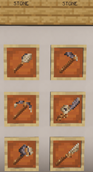 STONE FOSSIL SET