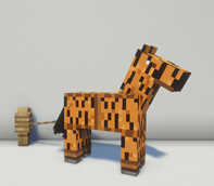 COPPER TIGER HORSE ARMOR