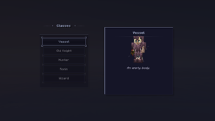 Classes Screen.