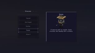 Classes Screen.