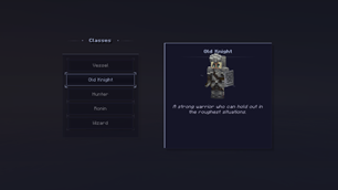 Classes Screen.