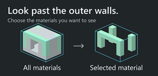 Material isolation - schematic