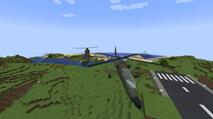 AH-64 Apache and CH-47 Chinook