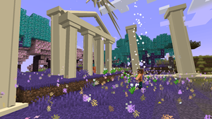 God ascension - summoned temple colonnade