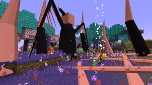 Demon ascension - infernal spikes and black claws