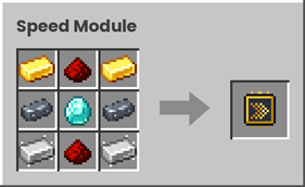 Speed Module recipe (little bit texture rework needs imo)