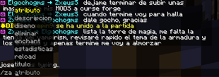 Attribute command suggestions / Sugerencias de comandos de atributos