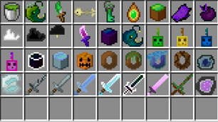 all the items