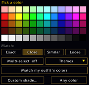tmog color search