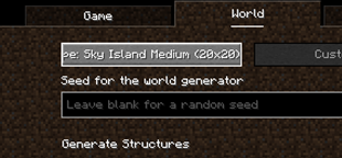 SkyIsland Medium World Type