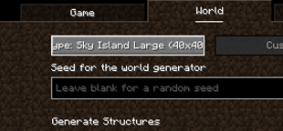 SkyIsland Large World Type