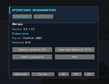 Front Director GUI