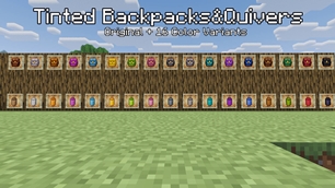 7. Tinted Backpack&Quivers