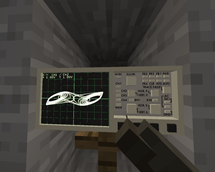 An oscilloscope displaying a double scroll attractor