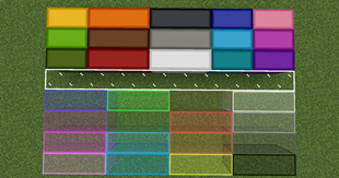 colors of concrete/glass