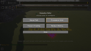 Cinematics Editor (F7)