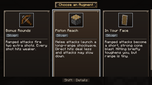 Augment Choices - Build Your Run