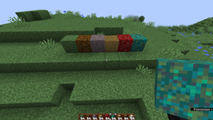 Fully covered grass related blocks