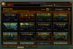 Every dungeon of WoW Forever