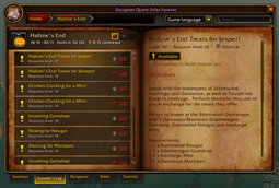 World event quests