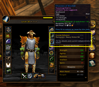 Equipment Tooltip Recommendations