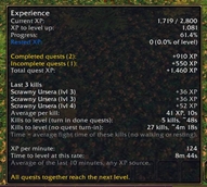 Detailed info
