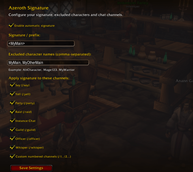 Main Menu in Forever