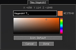 Waypoint Creation