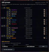 Edit Groups