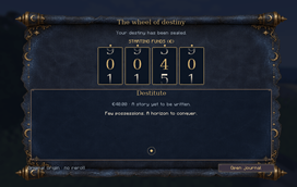 Starting money RNG