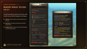 Always on screen: know what to do next