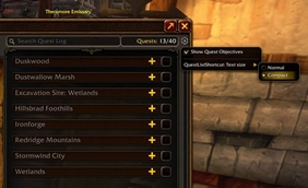 Text size