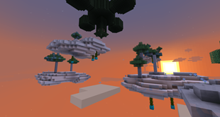 Paradise above the Vast Seas