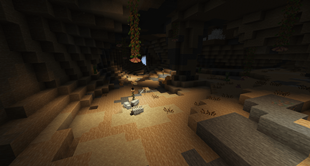 Arid Caves beneath the sandy wastes