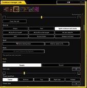 Cooldown Manager: One Cell's Settings