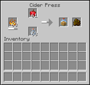 Pressing apples (Added in 1.1.0)