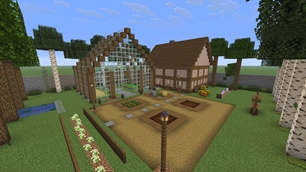 Briarstead Nursery courtyard