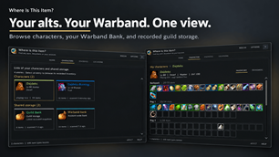 Your alts. Your Warband. One view.