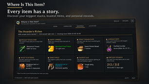 Every item has a story.