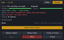 worker main menu