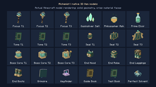 0.4.1 — Shaped Reagents, Thin Books and Alchemist Relics