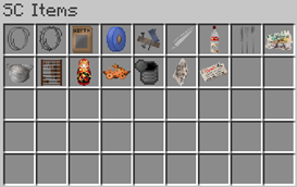 Items for looting and crafting