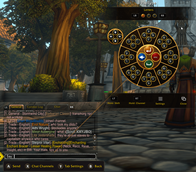 Letters Wheel and line showing which text box is being typed in
