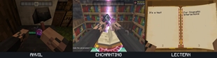Forge, enchant and read