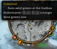 Auto-send warning