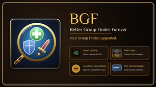 BGF - Better Group Finder Forever