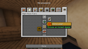 Advancements Page