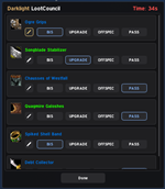 Raider Selection Popup