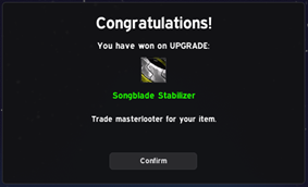 Winner Notification