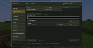 Nation n Members Tab